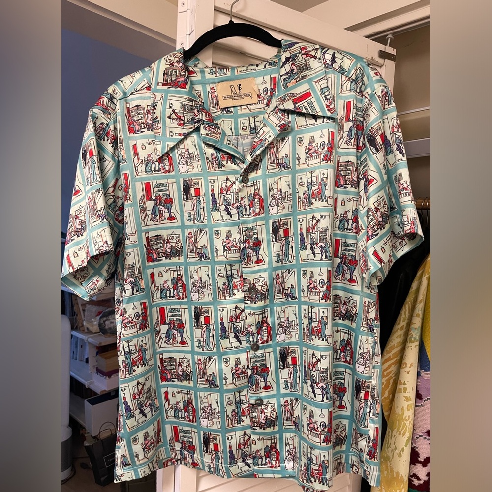 EUC. Fashion brand company XS sex house shirt